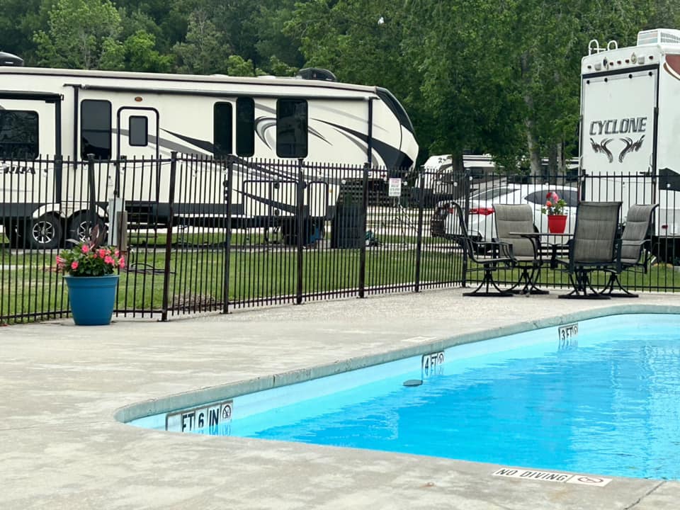 Swimming Pool Close Shot